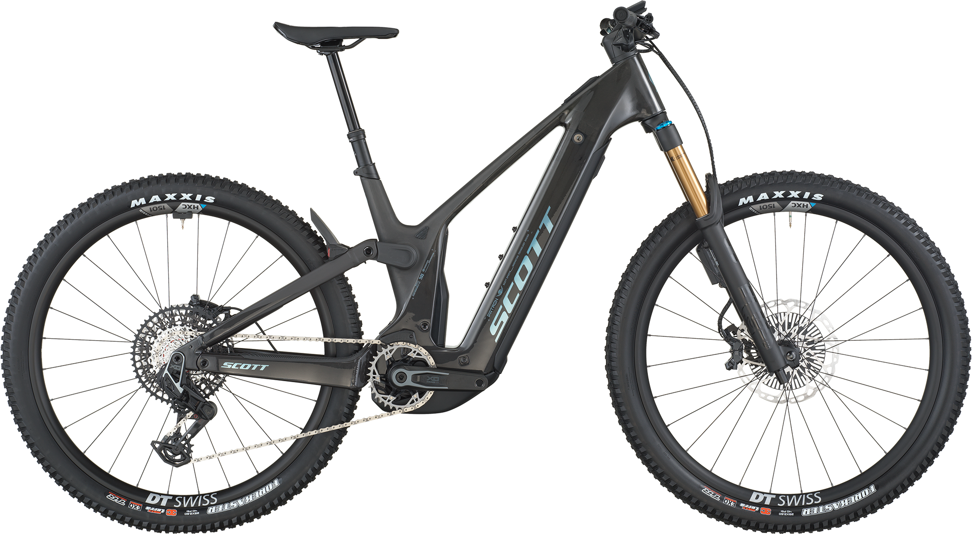Scott Patron eRIDE 900 Ultimate el-mountainbike i carbon black med Bosch ABS Pro-bremser