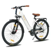 Hiland Nexus elcykel med step-through stel i sort