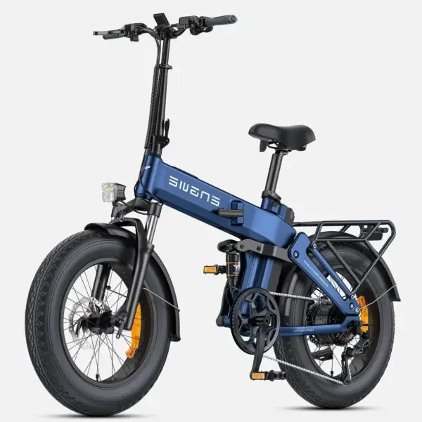 Engwe Engine Pro 3.0 Boost elcykel med fatbike-dæk i sort