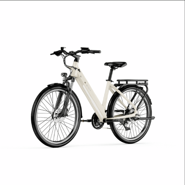 A-Spadz Cavet Qreate City Air elcykel med 27,5 tommer hjul og Shimano-gear